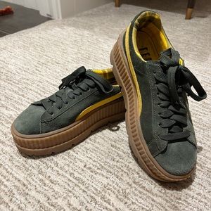 Fenty by Rihanna Puma Platform Creeper Sneakers Size 7 Women’s